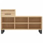 vidaXL Schuhregal Sonoma-Eiche 102x36x60 cm Holzwerkstoff vidaXL Schuhregal Sonoma-Eiche 102x36x60 cm Holzwerkstoff