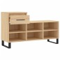 vidaXL Schuhregal Sonoma-Eiche 102x36x60 cm Holzwerkstoff vidaXL Schuhregal Sonoma-Eiche 102x36x60 cm Holzwerkstoff
