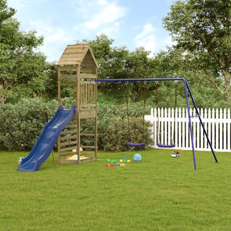 vidaXL Spielturm Imprägniertes Kiefernholz vidaXL Spielturm Imprägniertes Kiefernholz