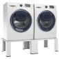 vidaXL Doppel-Untergestell für Waschmaschine und Trockner Weiß vidaXL Doppel-Untergestell für Waschmaschine und Trockner Weiß