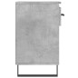 vidaXL Schuhregal Betongrau 102x36x60 cm Holzwerkstoff vidaXL Schuhregal Betongrau 102x36x60 cm Holzwerkstoff