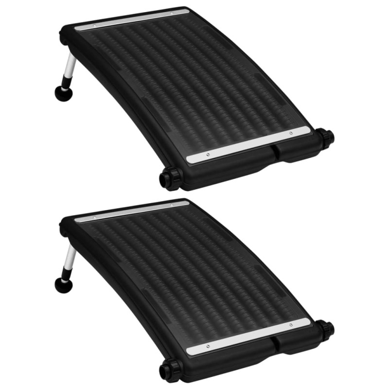 vidaXL Gebogene Solar-Heizpaneele für Pool 2 Stk. 72,5x46 cm vidaXL Gebogene Solar-Heizpaneele für Pool 2 Stk. 72,5x46 cm