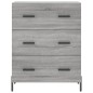 Highboard Grau Sonoma 69,5x34x180 cm Holzwerkstoff Highboard Grau Sonoma 69,5x34x180 cm Holzwerkstoff