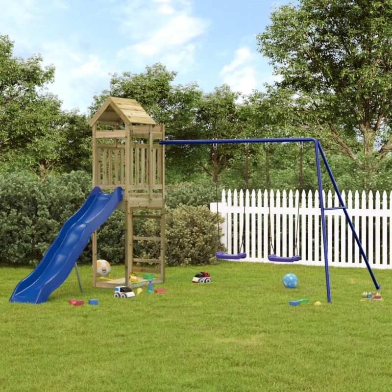 vidaXL Spielturm Imprägniertes Kiefernholz vidaXL Spielturm Imprägniertes Kiefernholz
