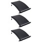 vidaXL Gebogene Solar-Heizpaneele für Pool 3 Stk. 110x65 cm vidaXL Gebogene Solar-Heizpaneele für Pool 3 Stk. 110x65 cm