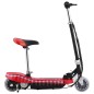 vidaXL E-Scooter mit Sitz und LED 120 W Rot vidaXL E-Scooter mit Sitz und LED 120 W Rot