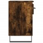 vidaXL Schuhregal Räuchereiche 102x36x60 cm Holzwerkstoff vidaXL Schuhregal Räuchereiche 102x36x60 cm Holzwerkstoff