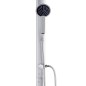 vidaXL Gartendusche mit Brauner Bodenplatte 220 cm Aluminium vidaXL Gartendusche mit Brauner Bodenplatte 220 cm Aluminium