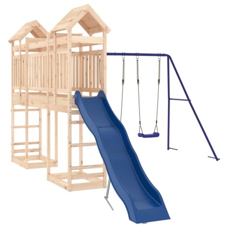 vidaXL Spielturm Massivholz Kiefer