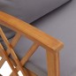 vidaXL 5-tlg. Garten-Lounge-Set mit Auflagen Massivholz Akazie vidaXL 5-tlg. Garten-Lounge-Set mit Auflagen Massivholz Akazie