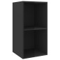 vidaXL 3-tlg. TV-Schrank-Set Hochglanz-Schwarz Holzwerkstoff vidaXL 3-tlg. TV-Schrank-Set Hochglanz-Schwarz Holzwerkstoff