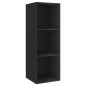 vidaXL 3-tlg. TV-Schrank-Set Hochglanz-Schwarz Holzwerkstoff vidaXL 3-tlg. TV-Schrank-Set Hochglanz-Schwarz Holzwerkstoff