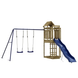 vidaXL Spielturm Imprägniertes Kiefernholz