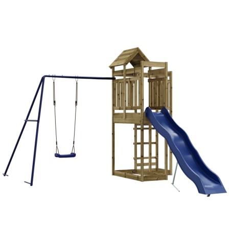 vidaXL Spielturm Imprägniertes Kiefernholz