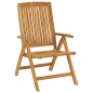 vidaXL Gartenstühle mit Kissen 4 Stk. Massivholz Teak vidaXL Gartenstühle mit Kissen 4 Stk. Massivholz Teak