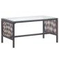 vidaXL 4-tlg. Garten-Lounge-Set mit Auflage Poly Rattan Braun vidaXL 4-tlg. Garten-Lounge-Set mit Auflage Poly Rattan Braun