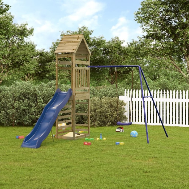 vidaXL Spielturm Imprägniertes Kiefernholz vidaXL Spielturm Imprägniertes Kiefernholz