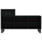 vidaXL Schuhregal Schwarz 102x36x60 cm Holzwerkstoff vidaXL Schuhregal Schwarz 102x36x60 cm Holzwerkstoff