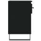 vidaXL Schuhregal Schwarz 102x36x60 cm Holzwerkstoff vidaXL Schuhregal Schwarz 102x36x60 cm Holzwerkstoff