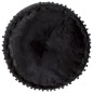vidaXL Pouf Rund Samt 40×20 cm Anthrazit vidaXL Pouf Rund Samt 40×20 cm Anthrazit