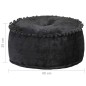 vidaXL Pouf Rund Samt 40×20 cm Anthrazit vidaXL Pouf Rund Samt 40×20 cm Anthrazit