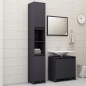 vidaXL 3-tlg. Badmöbel-Set Grau Holzwerkstoff vidaXL 3-tlg. Badmöbel-Set Grau Holzwerkstoff