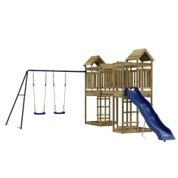 vidaXL Spielturm Imprägniertes Kiefernholz