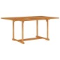 vidaXL 5-tlg. Garten-Essgruppe Massivholz Teak vidaXL 5-tlg. Garten-Essgruppe Massivholz Teak