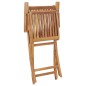 vidaXL 5-tlg. Garten-Essgruppe Massivholz Teak vidaXL 5-tlg. Garten-Essgruppe Massivholz Teak