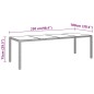 vidaXL 11-tlg. Garten-Essgruppe Poly Rattan Schwarz vidaXL 11-tlg. Garten-Essgruppe Poly Rattan Schwarz