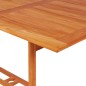 vidaXL 7-tlg. Garten-Essgruppe mit Kissen Massivholz Teak Grau vidaXL 7-tlg. Garten-Essgruppe mit Kissen Massivholz Teak Grau