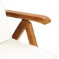 vidaXL 7-tlg. Garten-Essgruppe mit Kissen Massivholz Teak Grau vidaXL 7-tlg. Garten-Essgruppe mit Kissen Massivholz Teak Grau