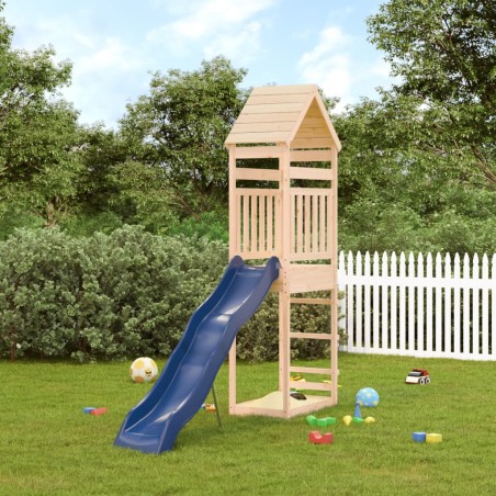 vidaXL Spielturm Massivholz Kiefer