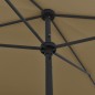 vidaXL Strandschirm Taupe 200x125 cm vidaXL Strandschirm Taupe 200x125 cm