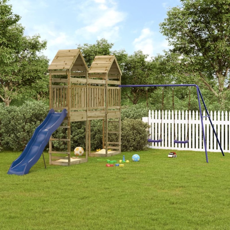 vidaXL Spielturm Imprägniertes Kiefernholz vidaXL Spielturm Imprägniertes Kiefernholz