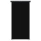vidaXL Balkon-Seitenmarkise 145x250 cm Schwarz vidaXL Balkon-Seitenmarkise 145x250 cm Schwarz