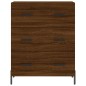 vidaXL Highboard Braun Eichen-Optik 69,5x34x180 cm Holzwerkstoff vidaXL Highboard Braun Eichen-Optik 69,5x34x180 cm Holzwerkstoff