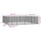 vidaXL Outdoor-Hundezwinger Silbern 8x8x2 m Verzinkter Stahl vidaXL Outdoor-Hundezwinger Silbern 8x8x2 m Verzinkter Stahl