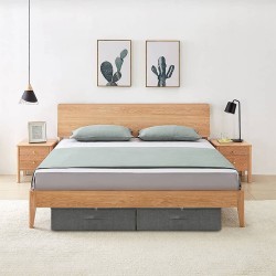 vidaXL Aufbewahrungsbox Stoff 70x40x18 cm Anthrazit