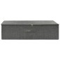 vidaXL Aufbewahrungsbox Stoff 70x40x18 cm Anthrazit vidaXL Aufbewahrungsbox Stoff 70x40x18 cm Anthrazit