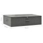 vidaXL Aufbewahrungsbox Stoff 70x40x18 cm Anthrazit vidaXL Aufbewahrungsbox Stoff 70x40x18 cm Anthrazit