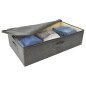vidaXL Aufbewahrungsboxen 2 Stk. Stoff 70x40x18 cm Anthrazit vidaXL Aufbewahrungsboxen 2 Stk. Stoff 70x40x18 cm Anthrazit