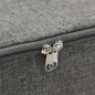 vidaXL Aufbewahrungsboxen 2 Stk. Stoff 70x40x18 cm Anthrazit vidaXL Aufbewahrungsboxen 2 Stk. Stoff 70x40x18 cm Anthrazit