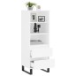 vidaXL Highboard Weiß 40x36x110 cm Holzwerkstoff vidaXL Highboard Weiß 40x36x110 cm Holzwerkstoff