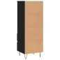 vidaXL Highboard Schwarz 40x36x110 cm Holzwerkstoff vidaXL Highboard Schwarz 40x36x110 cm Holzwerkstoff