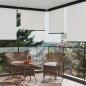 vidaXL Balkon-Seitenmarkise 145x250 cm Creme vidaXL Balkon-Seitenmarkise 145x250 cm Creme