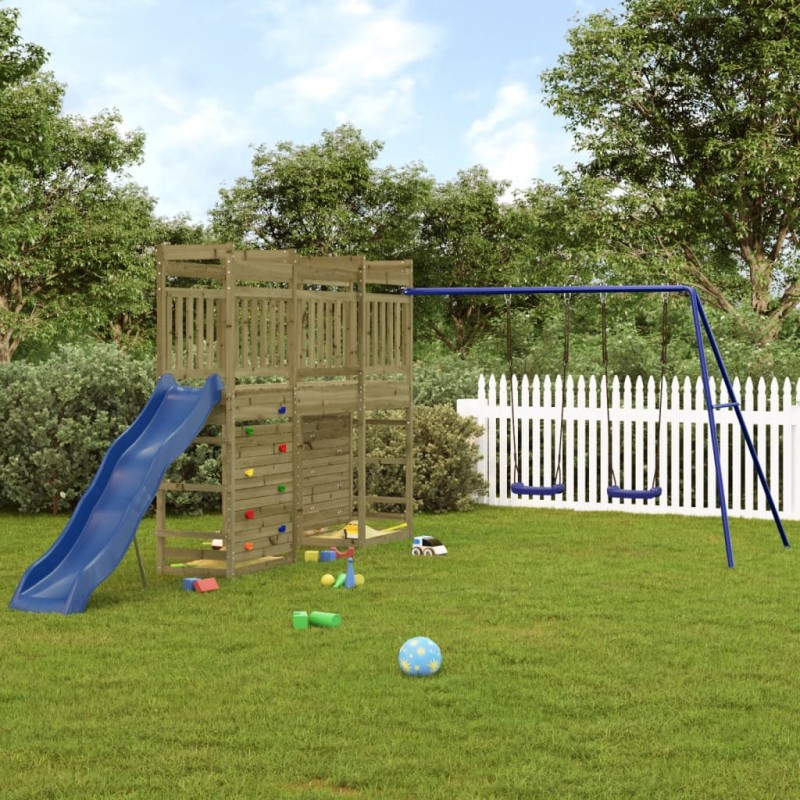 vidaXL Spielturm Imprägniertes Kiefernholz vidaXL Spielturm Imprägniertes Kiefernholz