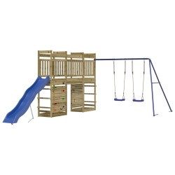 vidaXL Spielturm Imprägniertes Kiefernholz