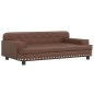 vidaXL Kindersofa Braun 90x53x30 cm Kunstleder vidaXL Kindersofa Braun 90x53x30 cm Kunstleder