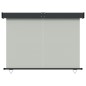vidaXL Balkon-Seitenmarkise 145x250 cm Grau vidaXL Balkon-Seitenmarkise 145x250 cm Grau